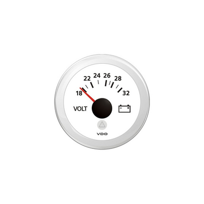 VRT Voltmeter Wht 18-32V A2C59512459 Voltmeter Gauges 622543