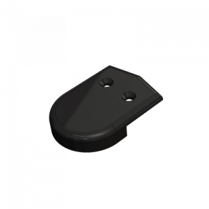 Taco Rubber End Cap Black F90-0001BKN-1 Rubrail Rail Ends & Strakes 620663