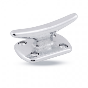 Whitecap 2in Chr/Brs Fender Cleat S-0976C Fender Clips & Hangers 334776