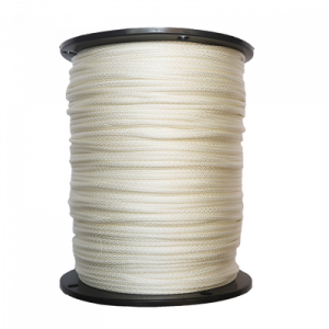 Miami Cordage 1/4in X 50Ft Nylon Line SBN850 Bulk Rope 352041