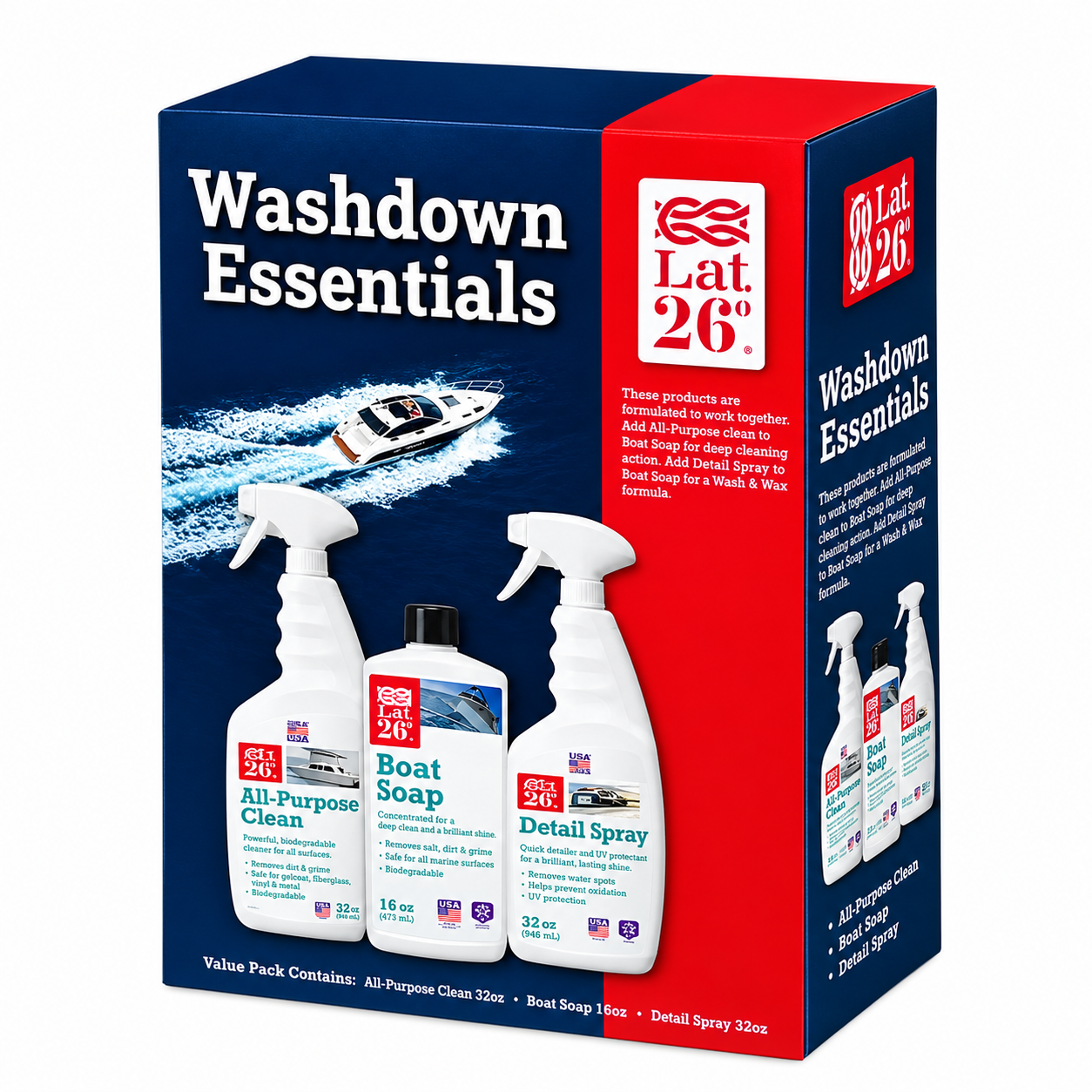 LAT26 Washdown Essentials Kit - LAT-WEBK