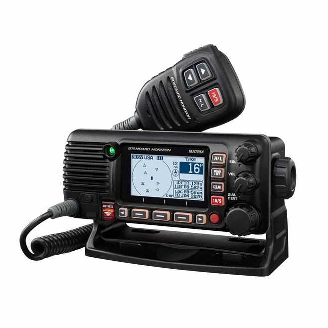 Standard Horizon GX2410GPS Matrix AIS/GPS/NMEA2000 Fixed Mount VHF Radio (GX2410GPS) - Image 2