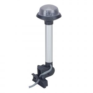 Perko 8in 12V Folding Mount Tower/Arch White All-Round Light - 1607DP0CHR