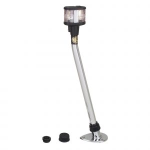 Perko 12V Plug-In Mount Combo Masthead/White All-Round Light - 1125DP4CHR