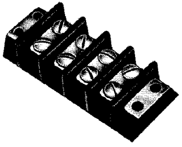 Cole-Hersee 14 Gang Terminal Block M-456