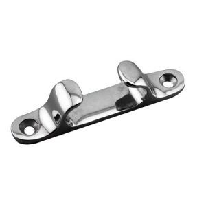 Whitecap 6in SS Straight Chocks - 6083C