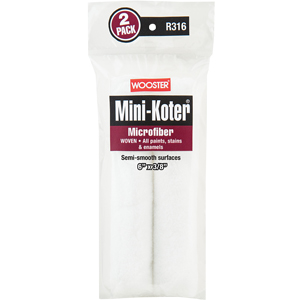 Wooster Brush 6in x 3/8in Microfiber Roller - R316-6