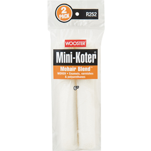 Wooster Brush 6in Mohair Paint Roller - 0967182