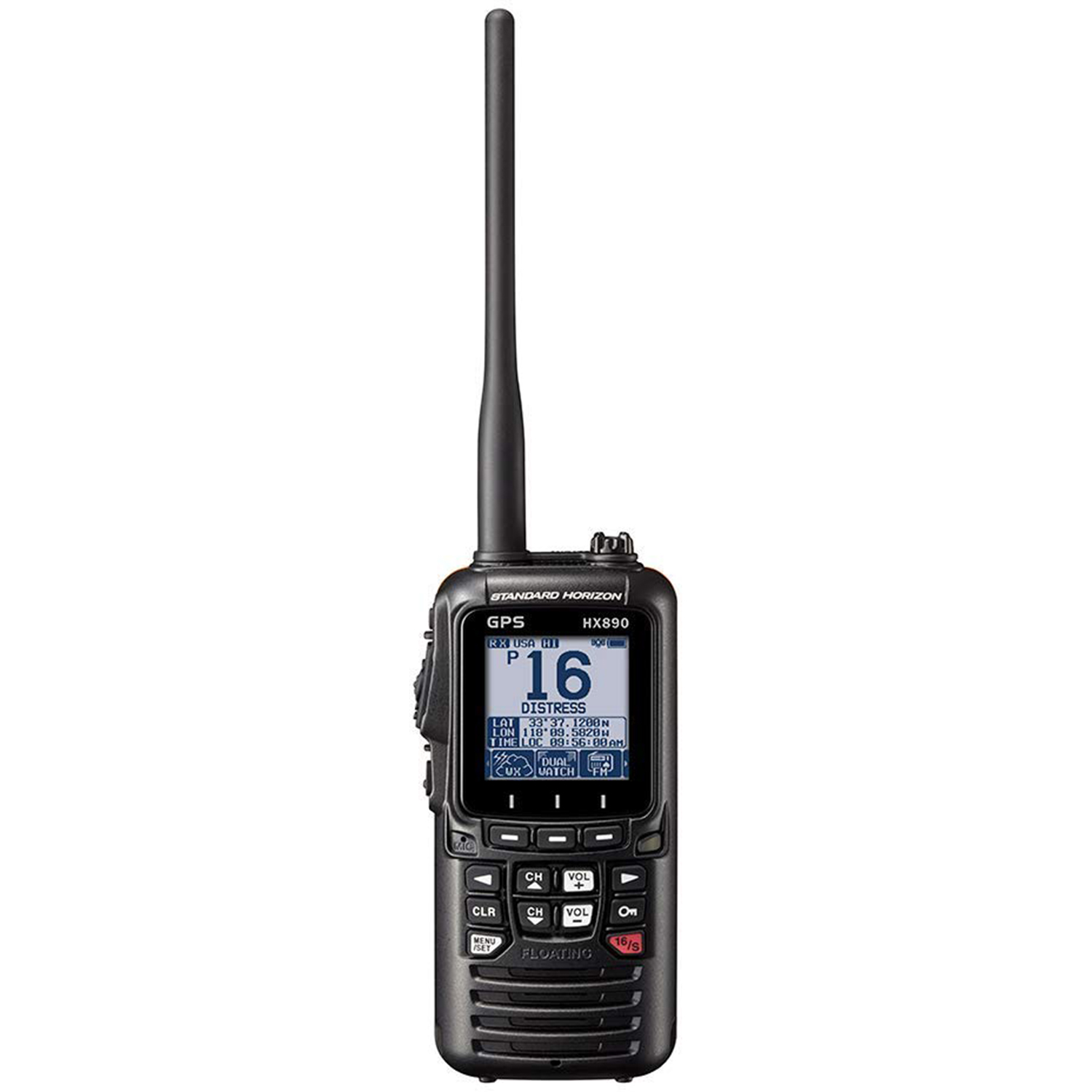 Standard Horizon HX890 Handheld VHF/GPS Radio