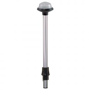 Perko 54in White All Round Pole Light, Coastal Series - 1460DP7CHR
