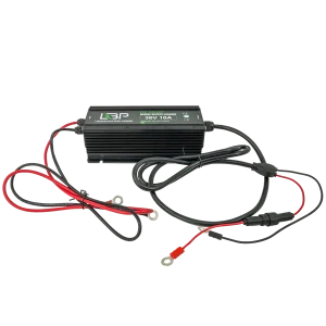 12V–36V 10A DC DC Smart Lithium Battery Charger