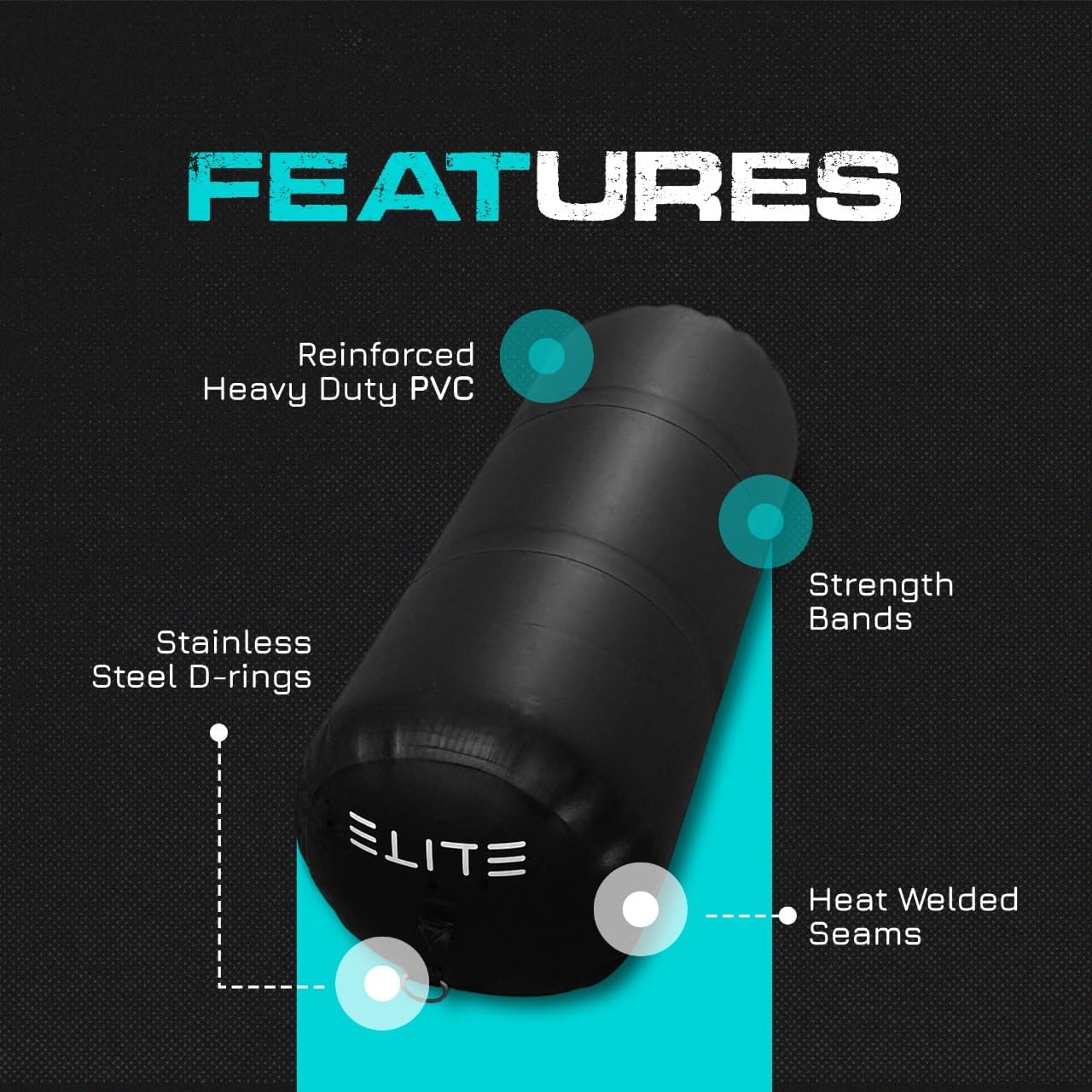 BLK 36 X 18 INFLATABLE FENDER - Image 3