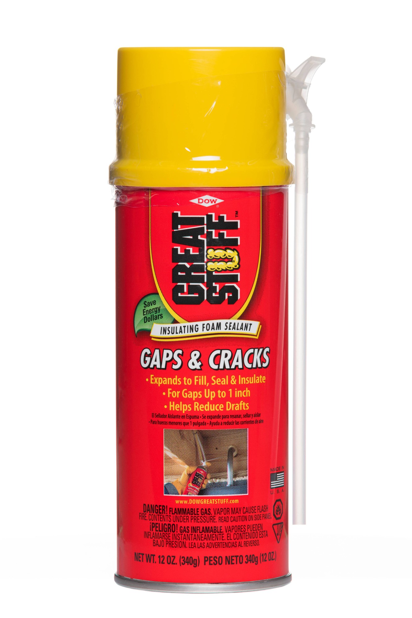 Dow "Great Stuff" Foam Sealant, 12oz - 157901
