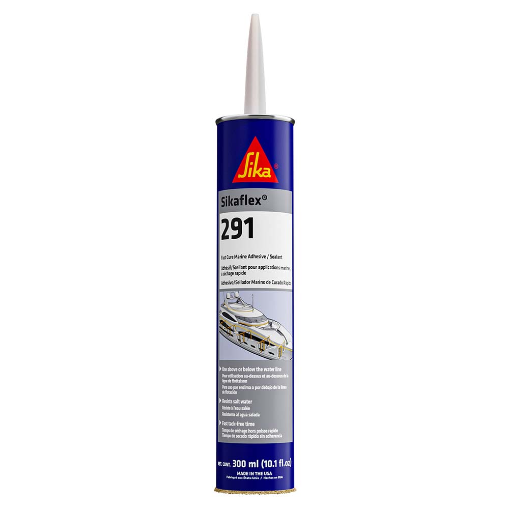 Sikaflex 291 Marine Adhesive/Sealant, Black, 10oz Cartridge - 90923