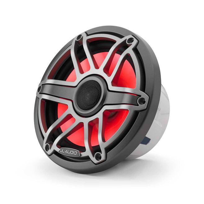 JL Audio M6-770X-S-GmTi-i Speakers- 7.7" Titanium Sport with RGB LED Lighting (010-0376-00) - Image 6