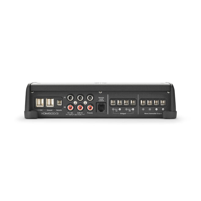 JL Audio XDM500/3 Amplifier - 500W/3-Channel (010-03343-00) - Image 2