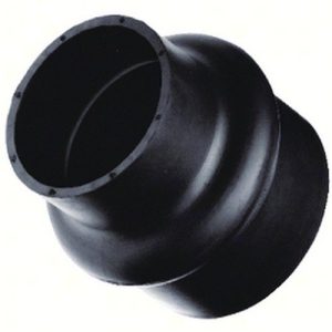 Shields Hose 3in Black EPDM Hump Straight Coupler - 16-220-3000-1