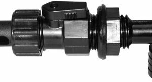 TH Marine 3/4in Aerator Spray Head / Wash Down Combo, Black - AHVWD-90-DP