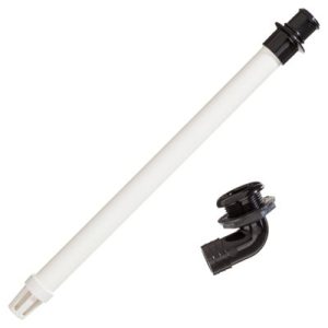 TH Marine Overflow Drain Tube Kit, Push In, 90 degree w/ Fitting & Filter ODT-1Kit-DP
